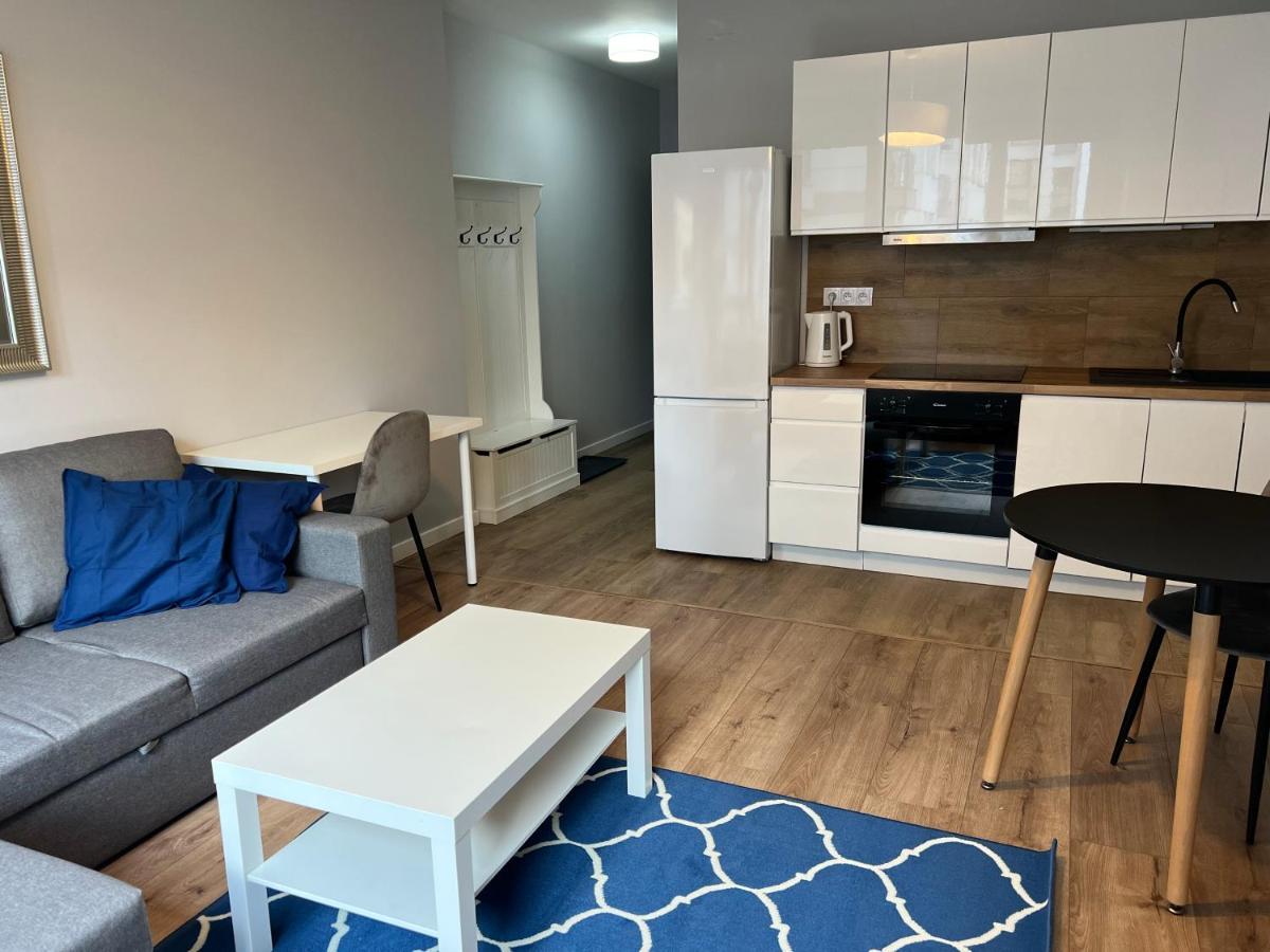 Апартаменты Krakowska Blue Studio Free Parking 2 Варшава Экстерьер фото